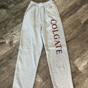 Colgate University Champion sweatpants